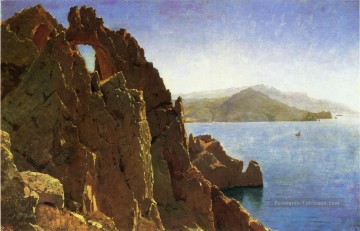 Arc capillaire naturel Capri paysage luminaire William Stanley Haseltine Peinture à l'huile